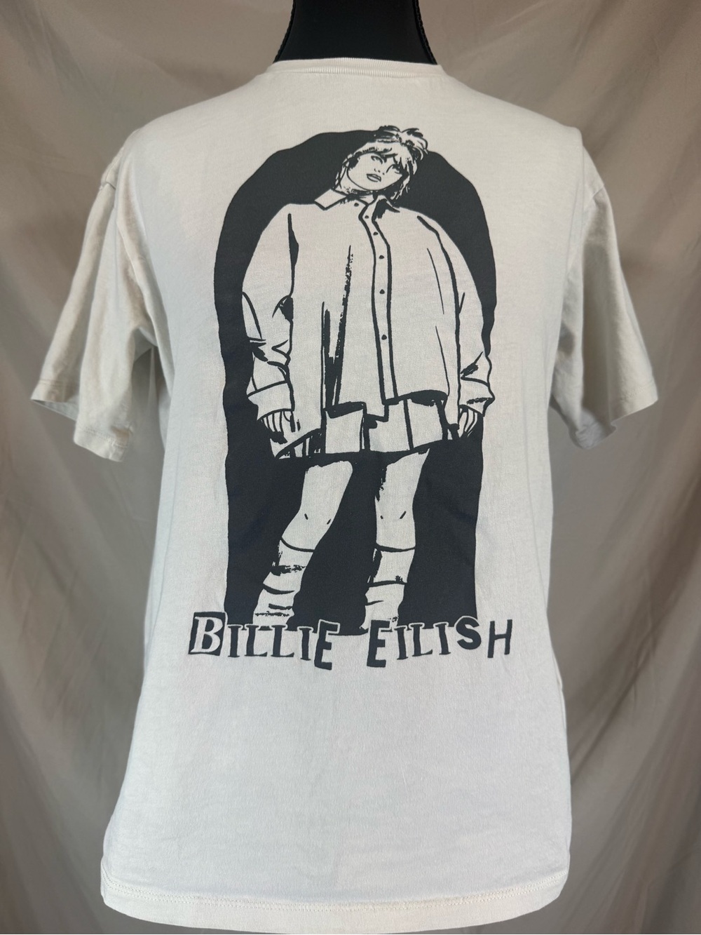 Billie Eilish x H&M Graphic T-Shirt - White - Youth 12/14